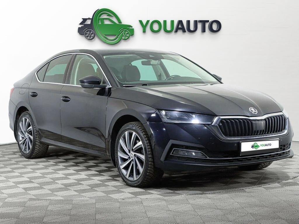 Skoda Octavia 2020, черный