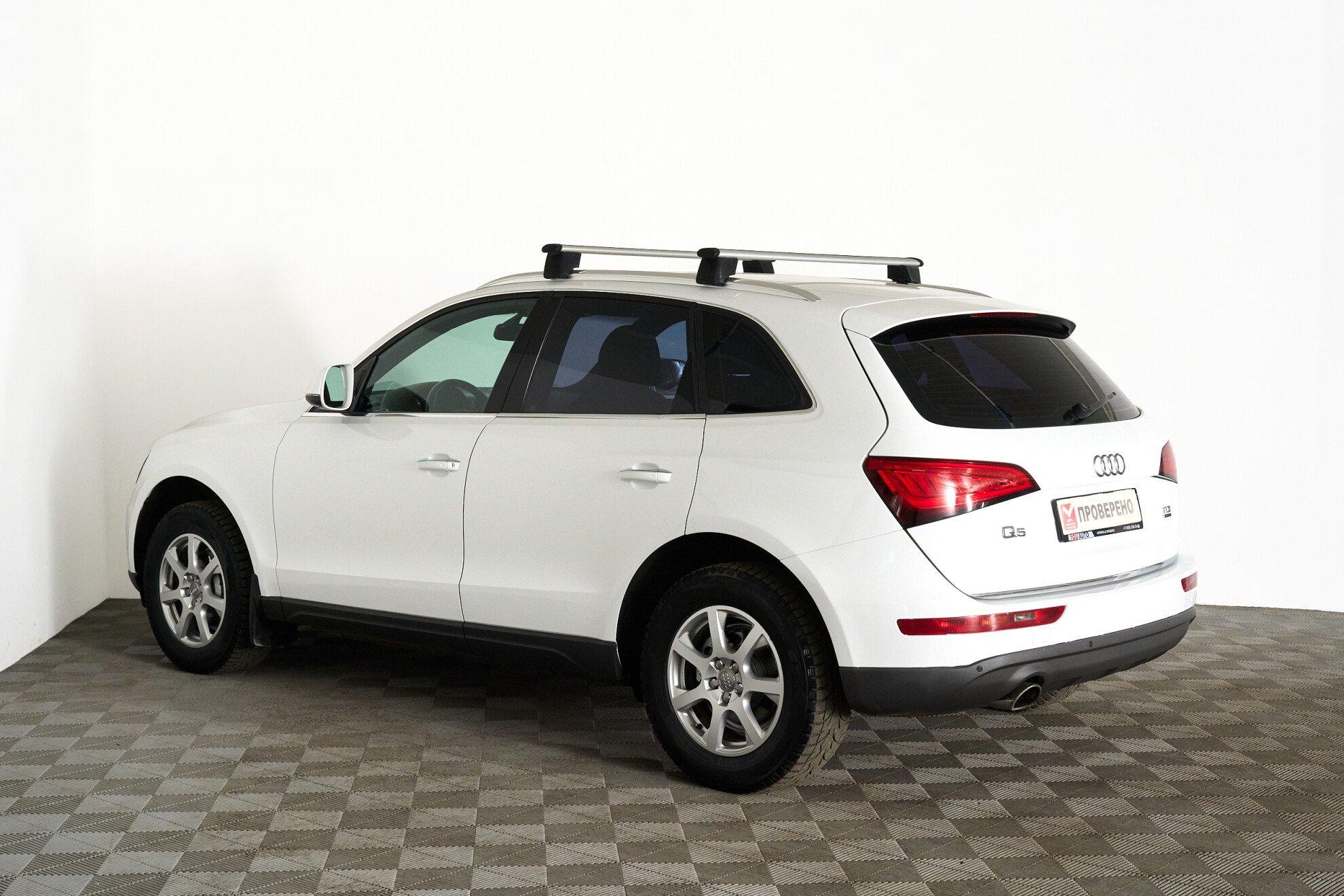 Audi Q5 2014, белый