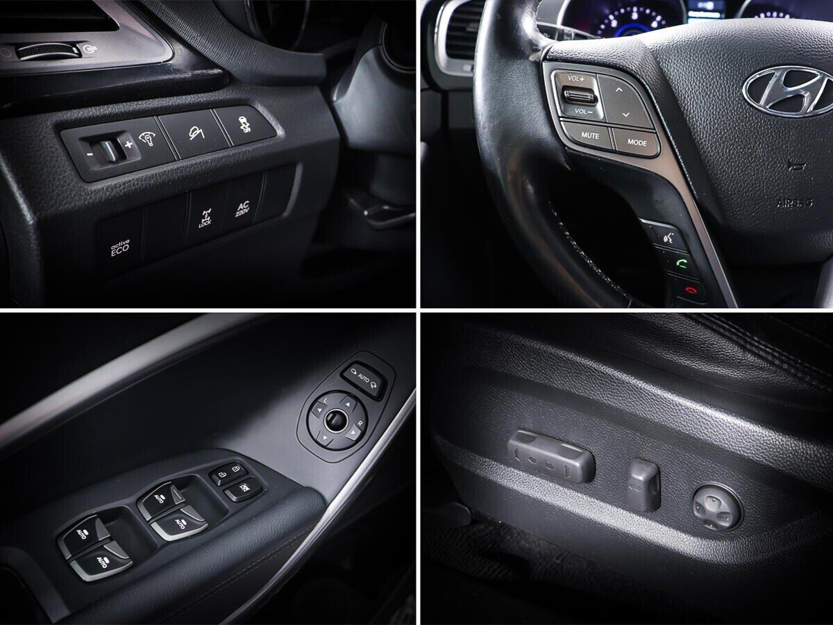 Hyundai Santa Fe 2015, серебряный