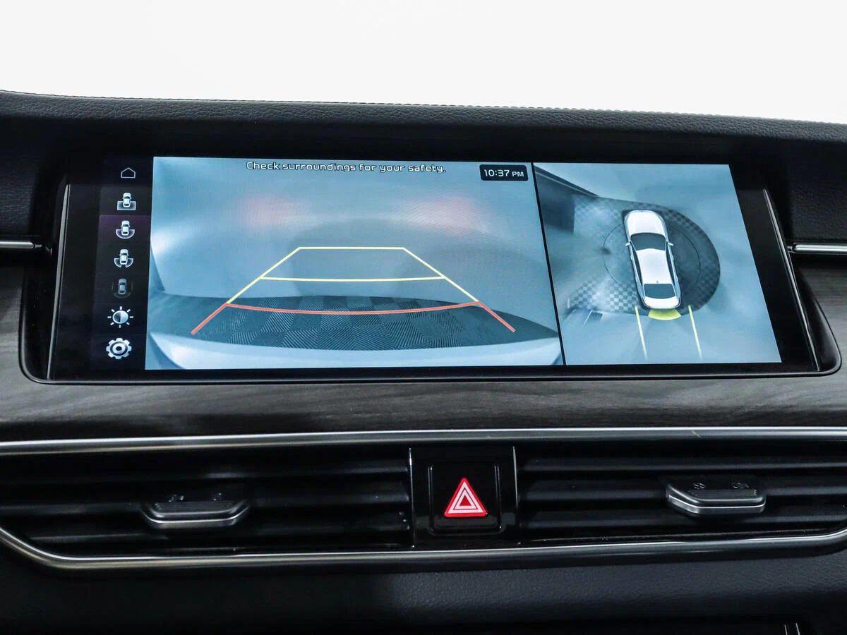 Kia K7 2019, белый