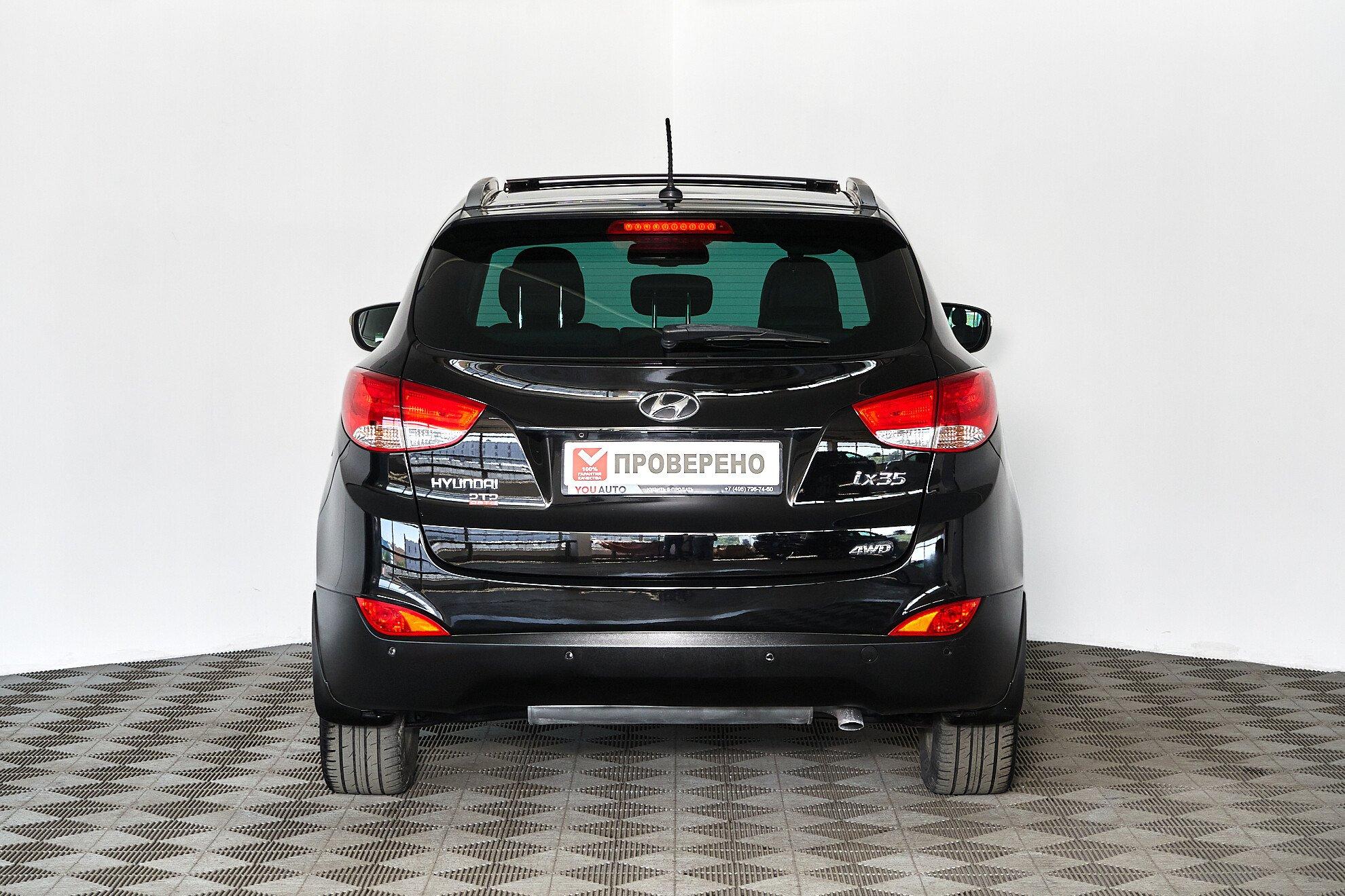 Hyundai ix35 2011, черный
