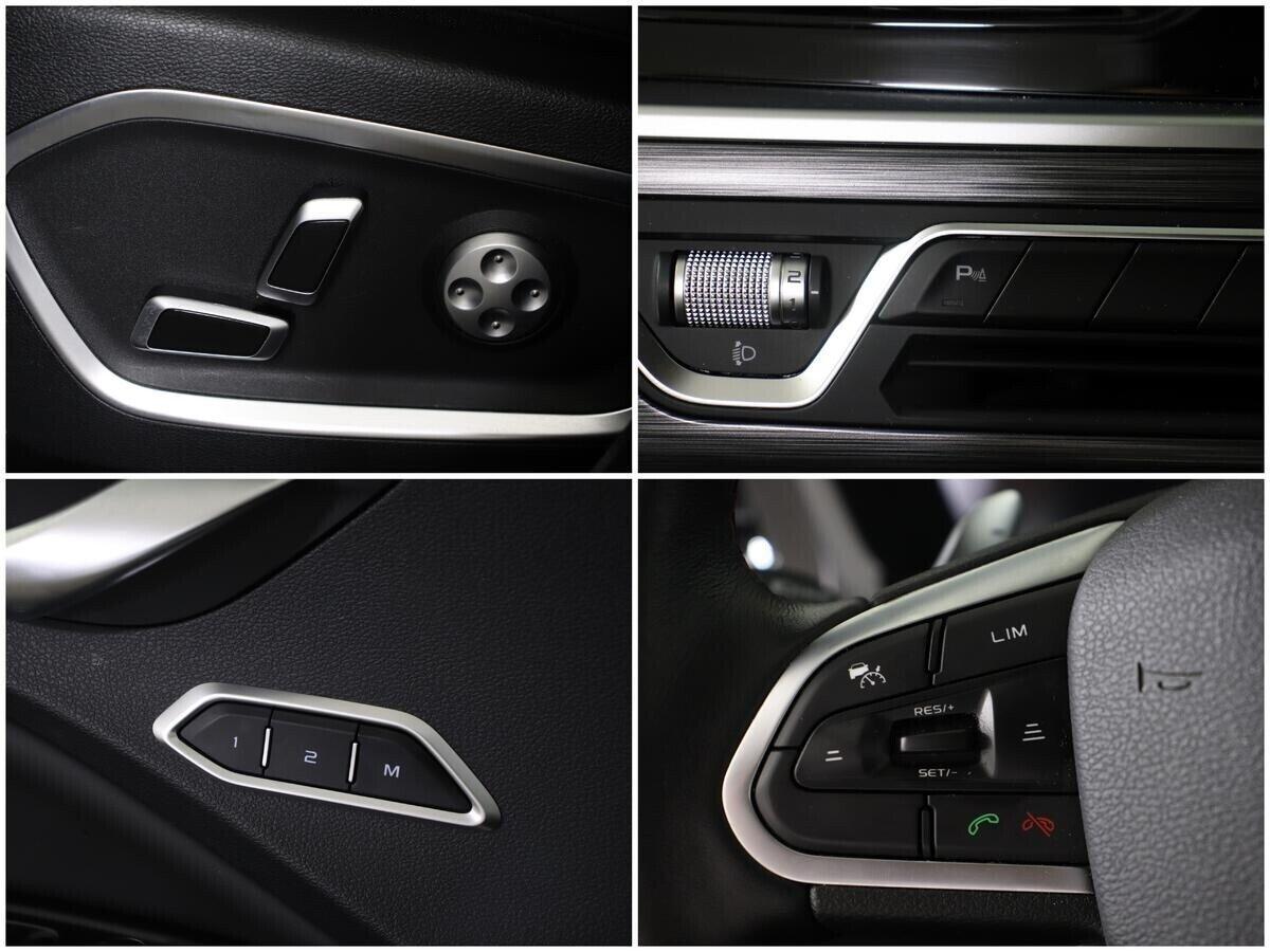 Geely Tugella 2022, белый