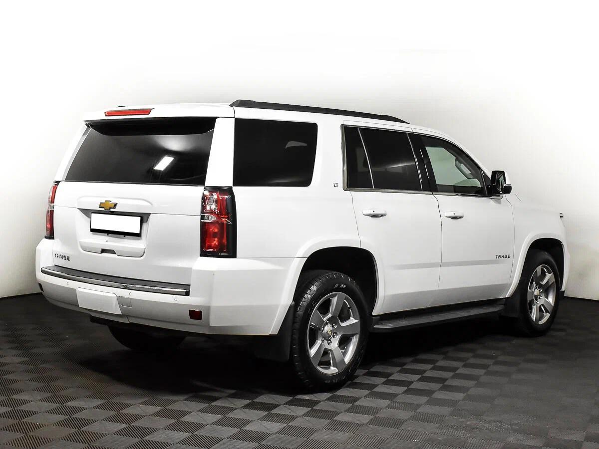 Chevrolet Tahoe 2016, белый