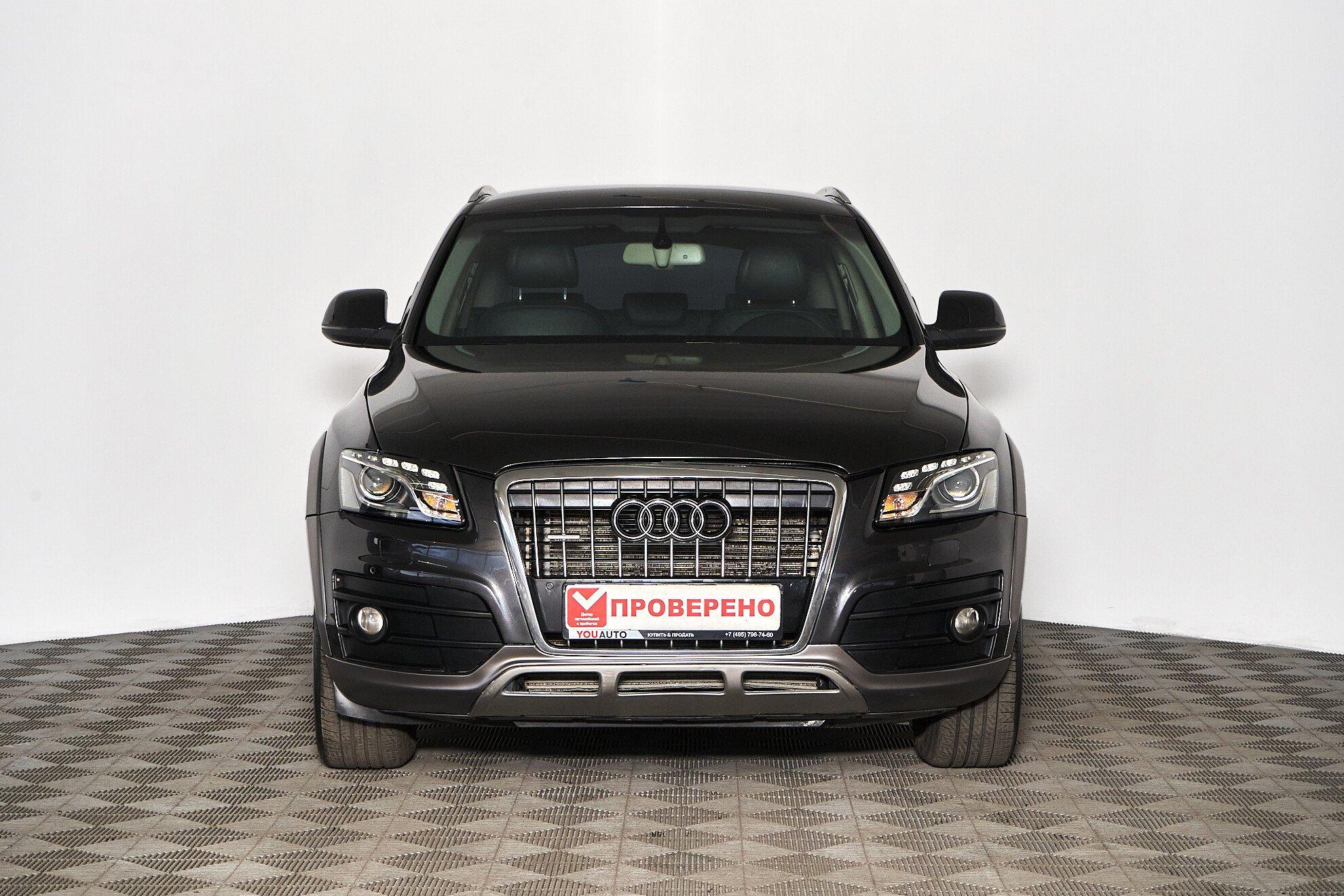 Audi Q5 2009, черный