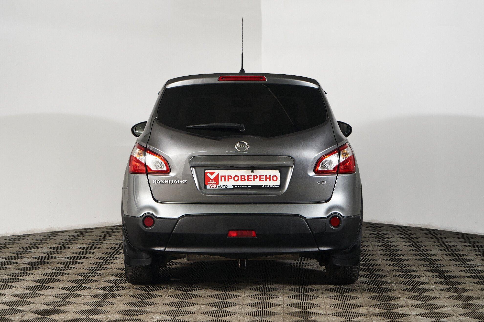 Nissan Qashqai+2 2012, серый