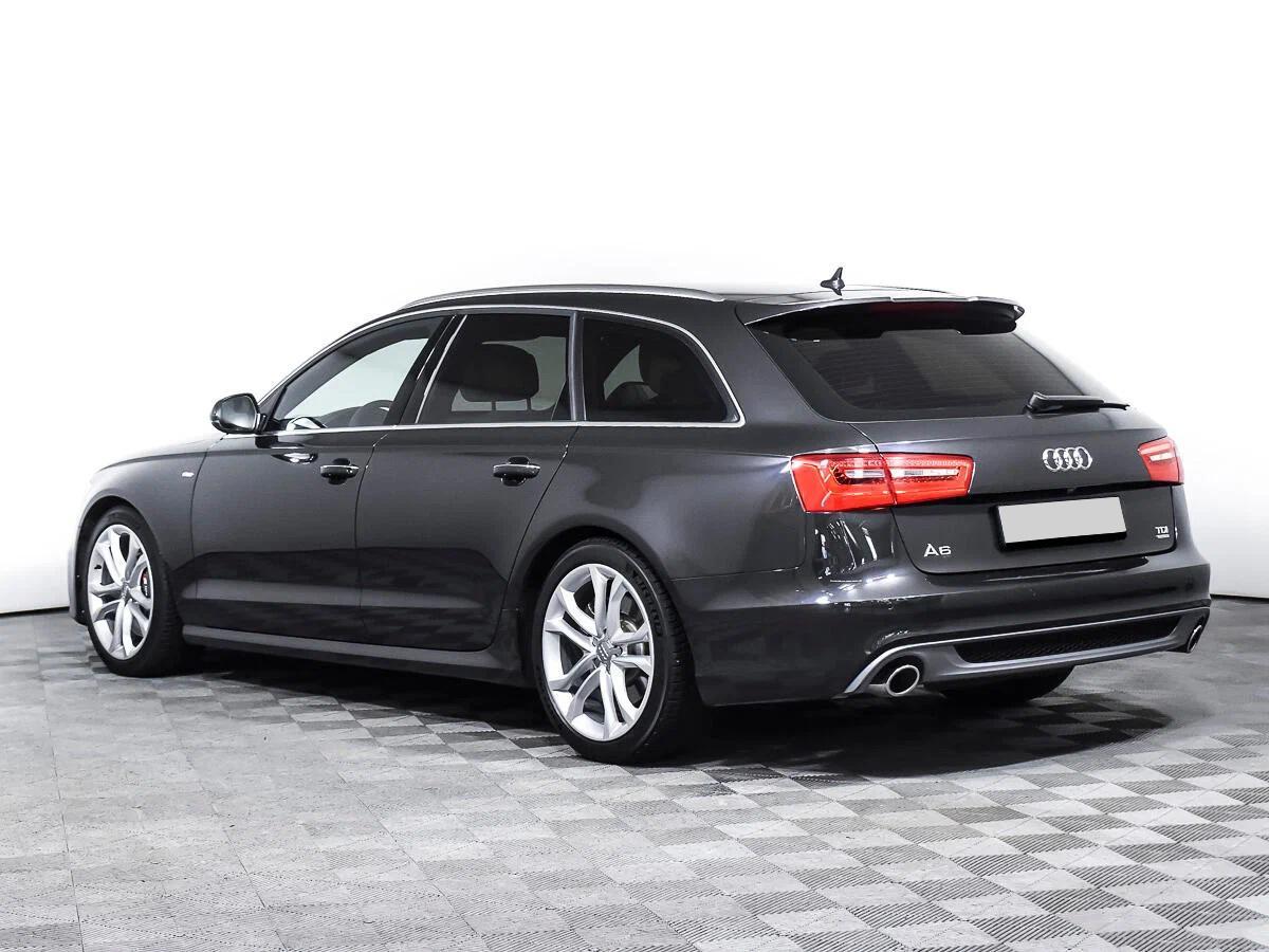 Audi A6 2014, серый