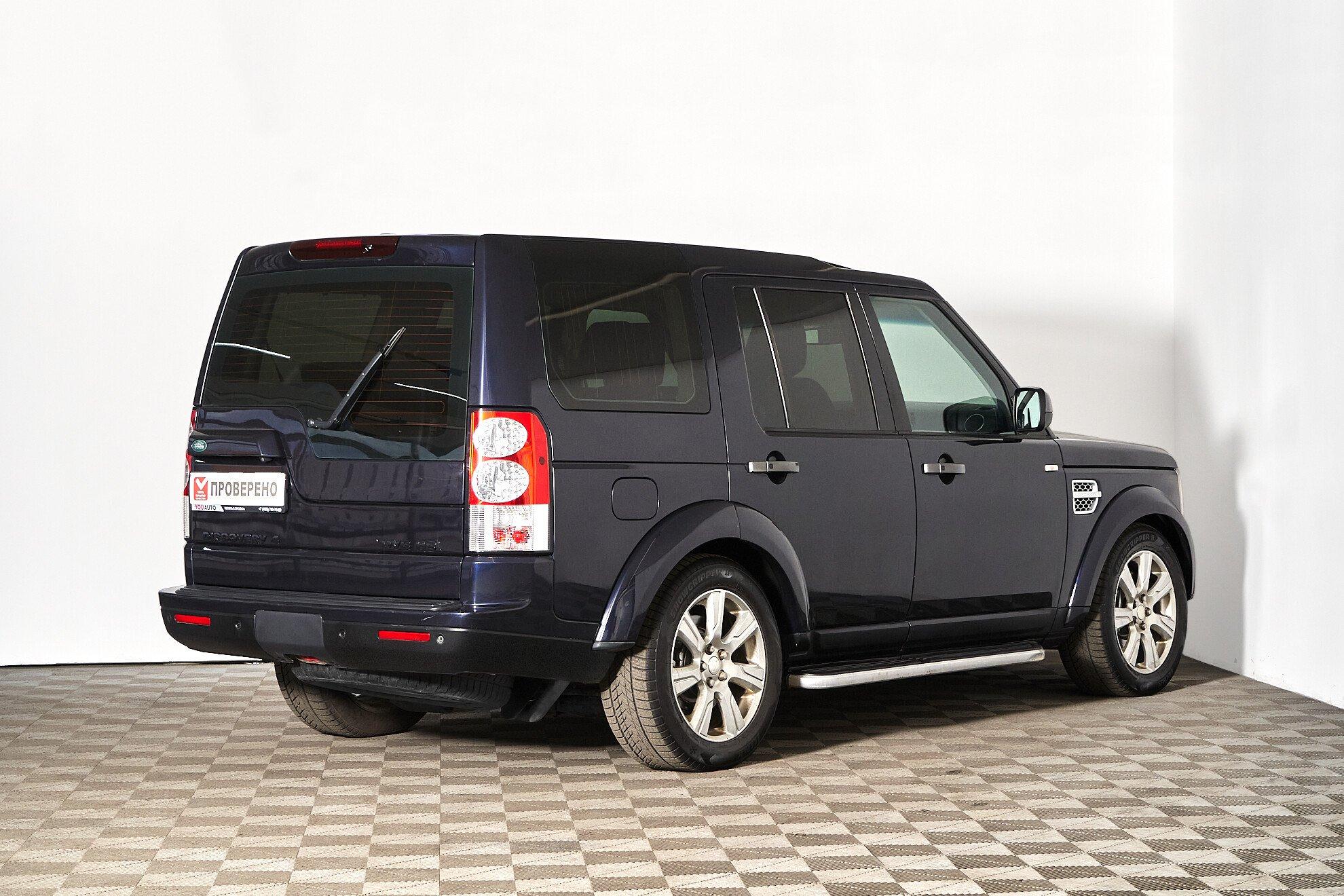 Land Rover Discovery 2013, синий