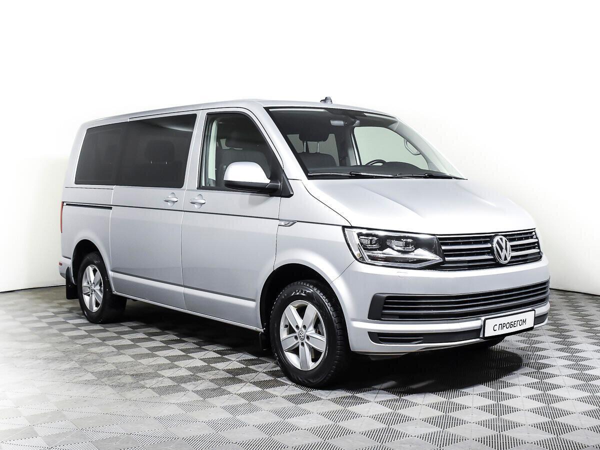 Volkswagen Caravelle 2018, серебряный