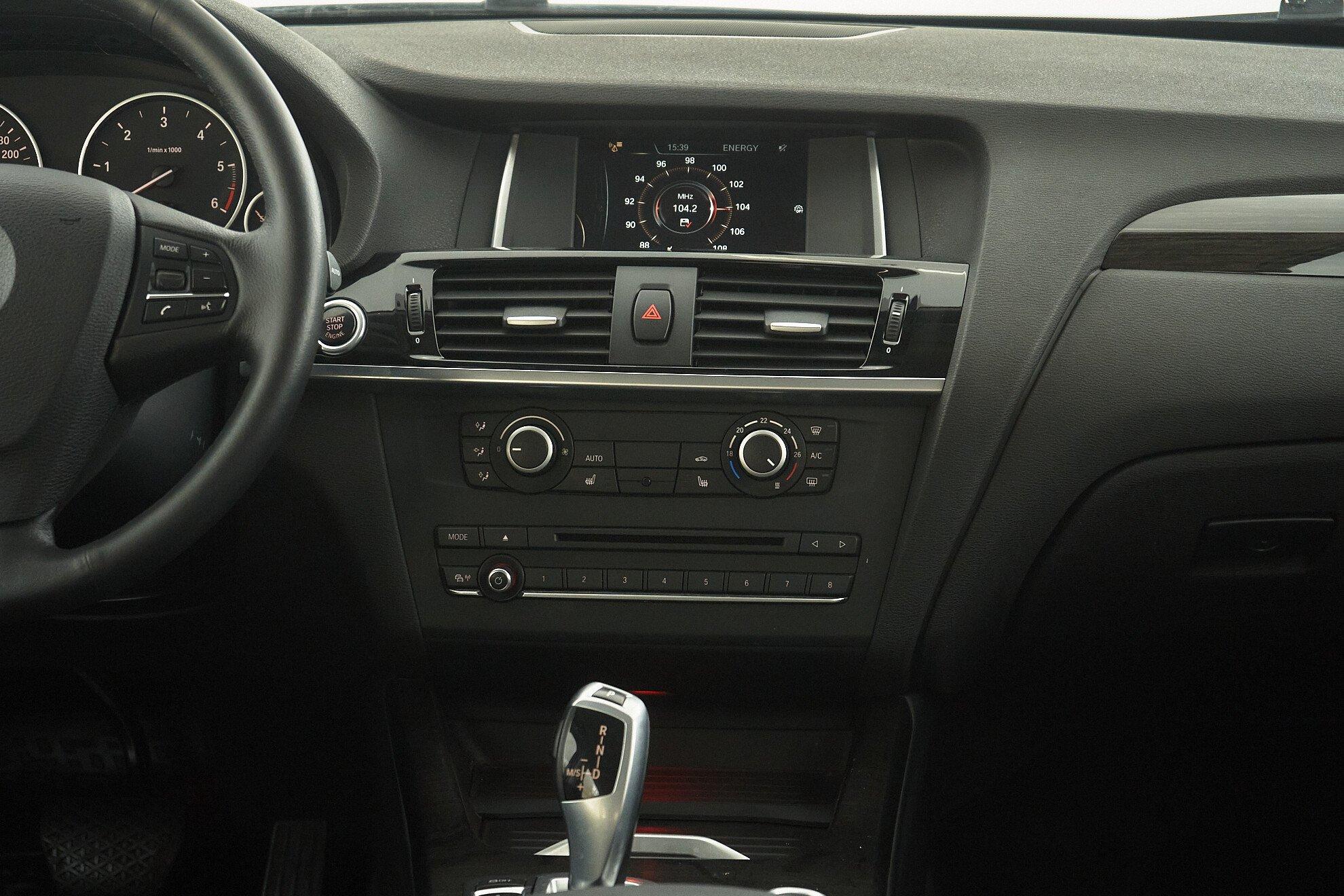 BMW X3 2016, черный