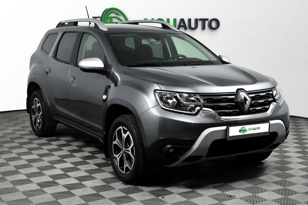 Renault Duster 2022, серый