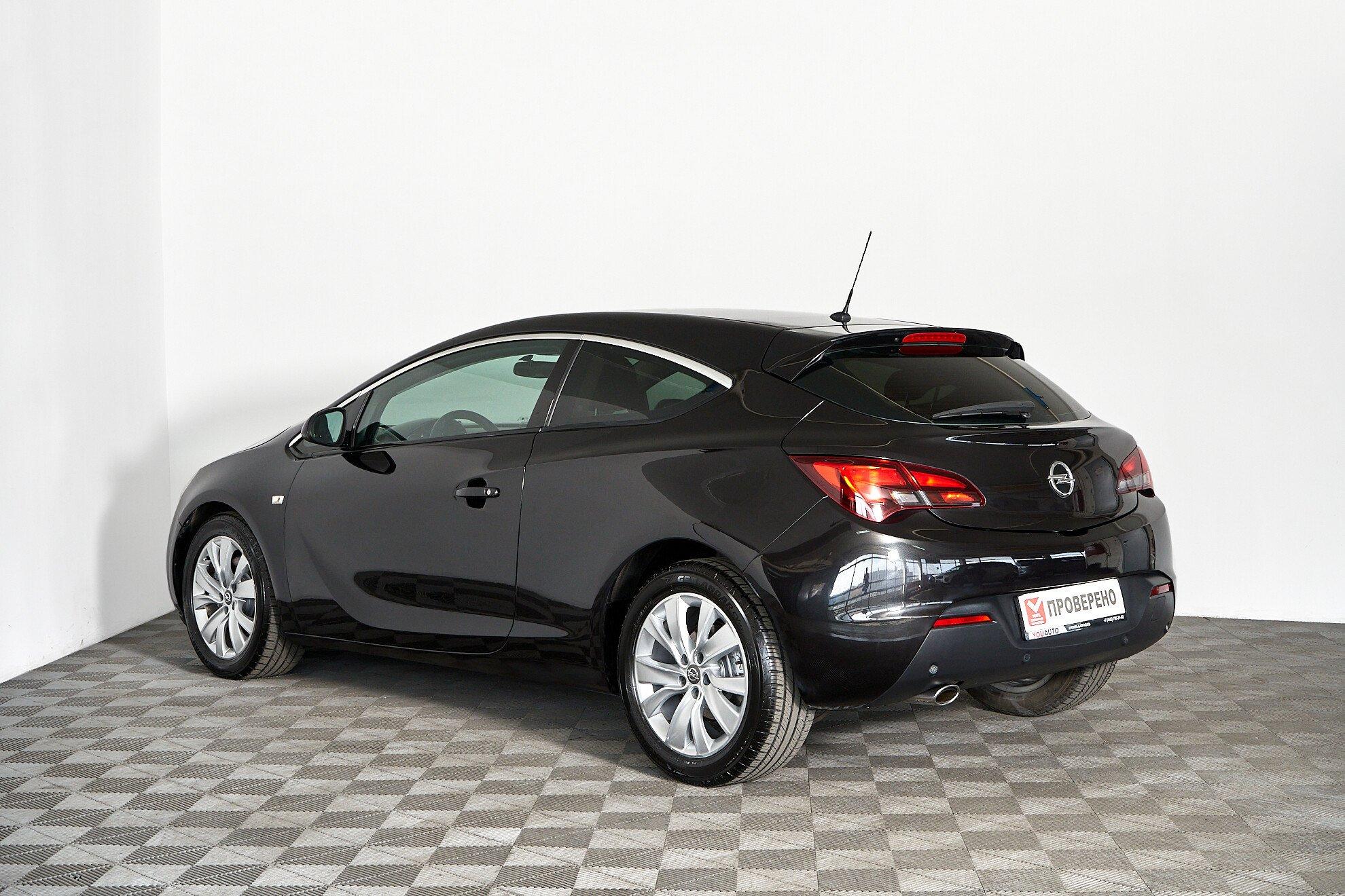 Opel Astra 2013, черный
