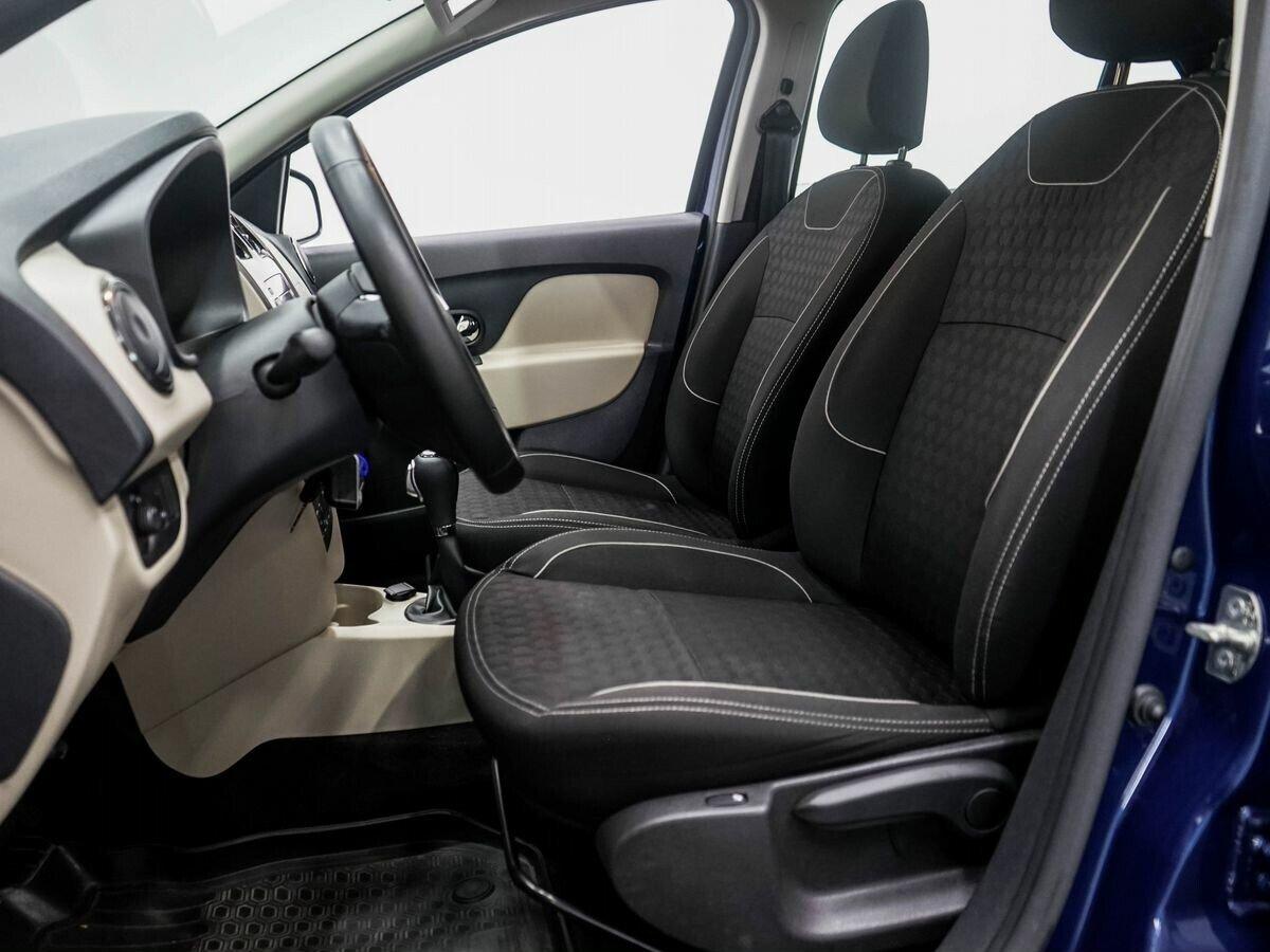 Renault Logan 2021, синий