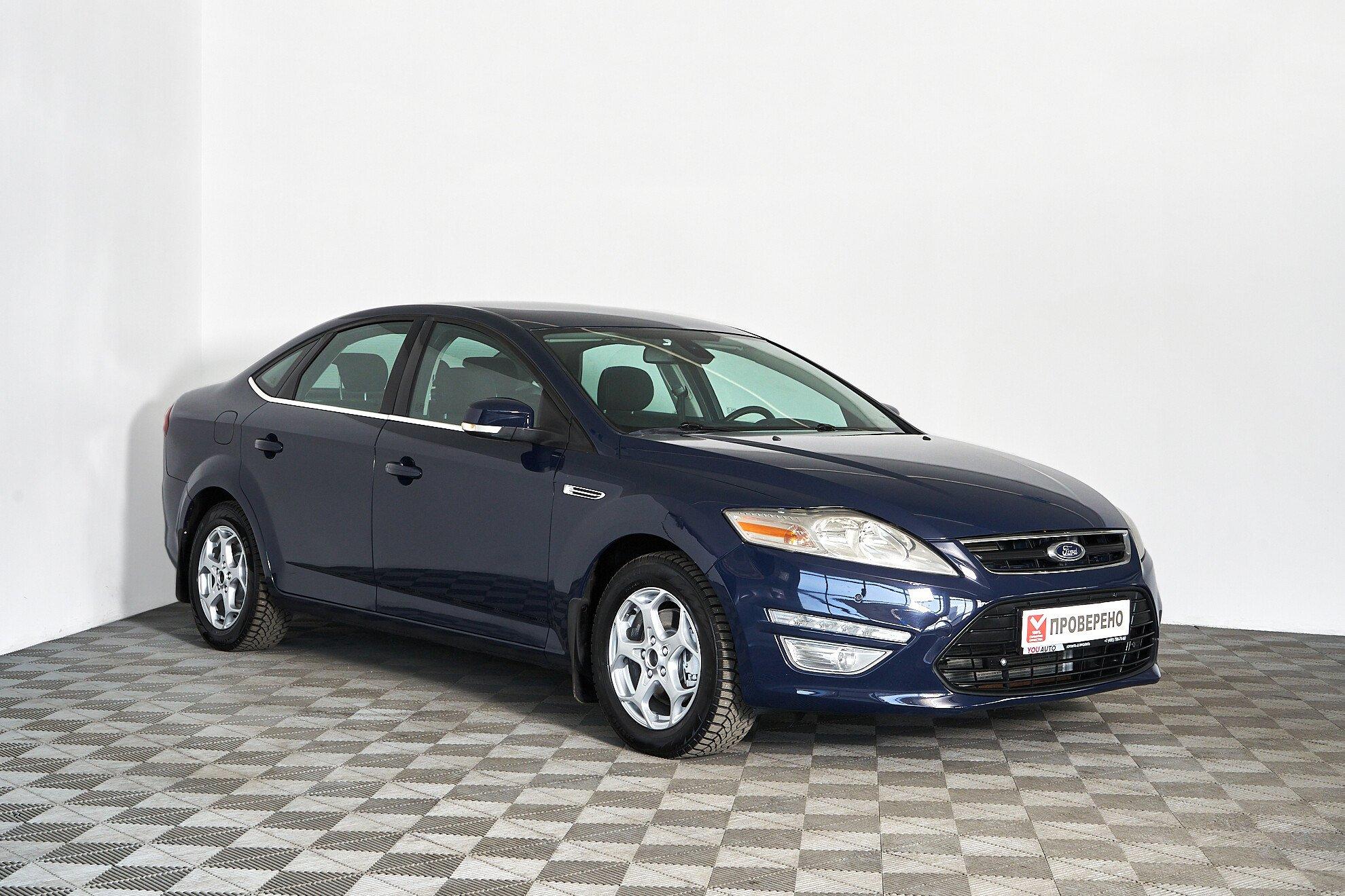 Ford Mondeo 2012, синий