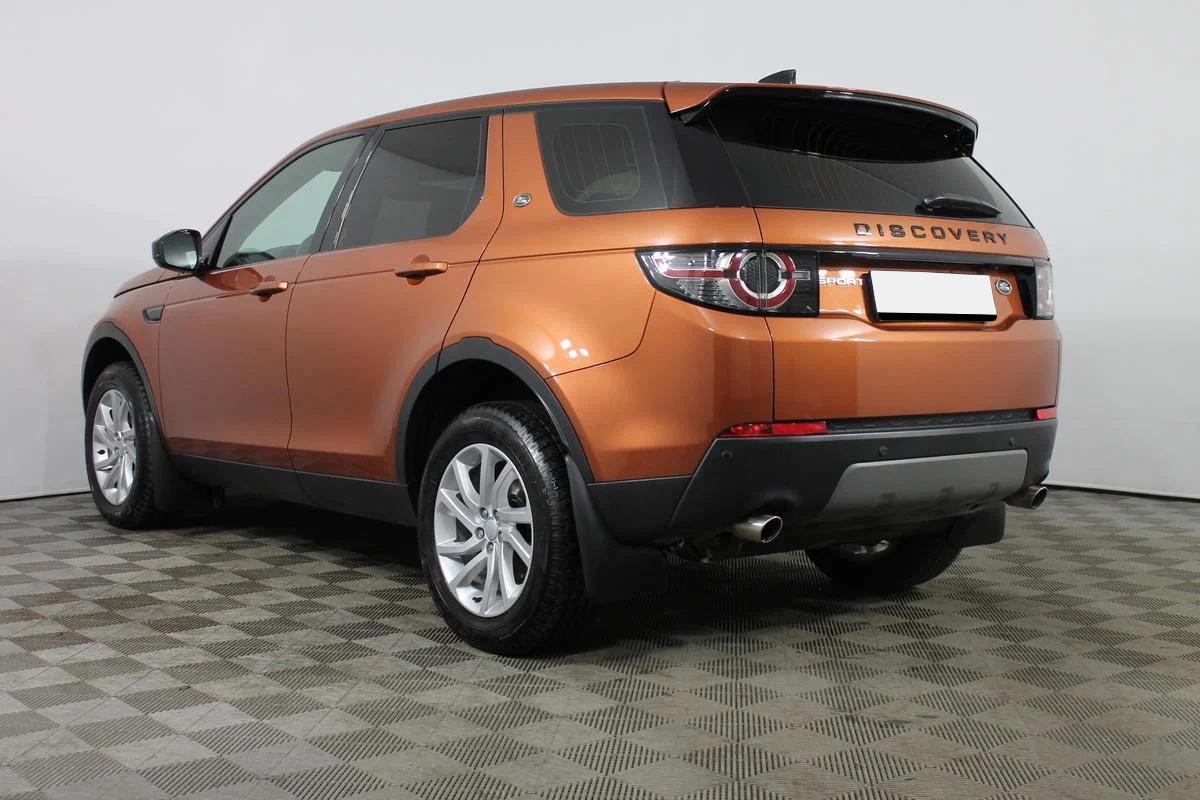 Land Rover Discovery Sport 2017, оранжевый