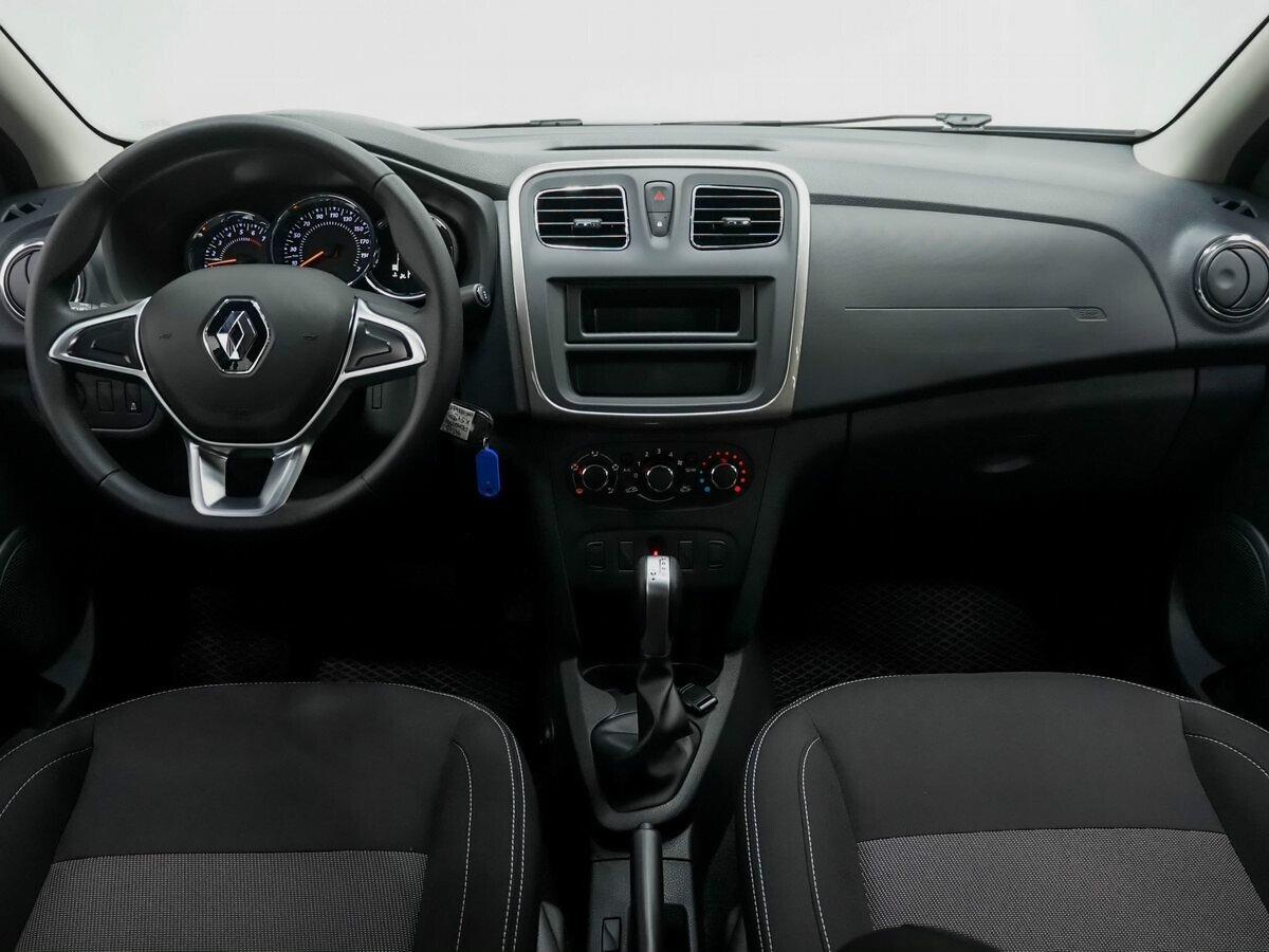 Renault Logan 2022, серебряный