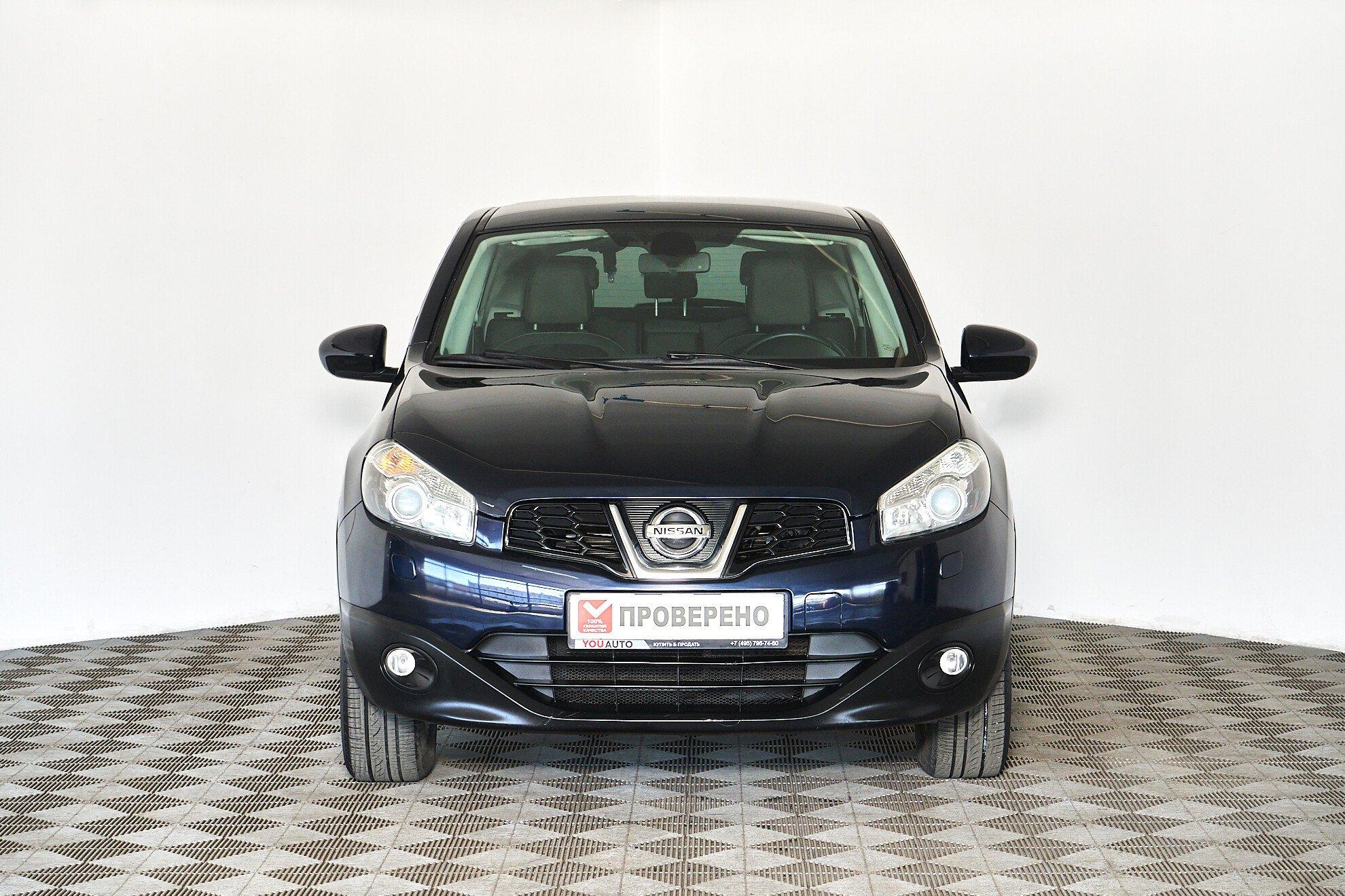 Nissan Qashqai 2012, синий