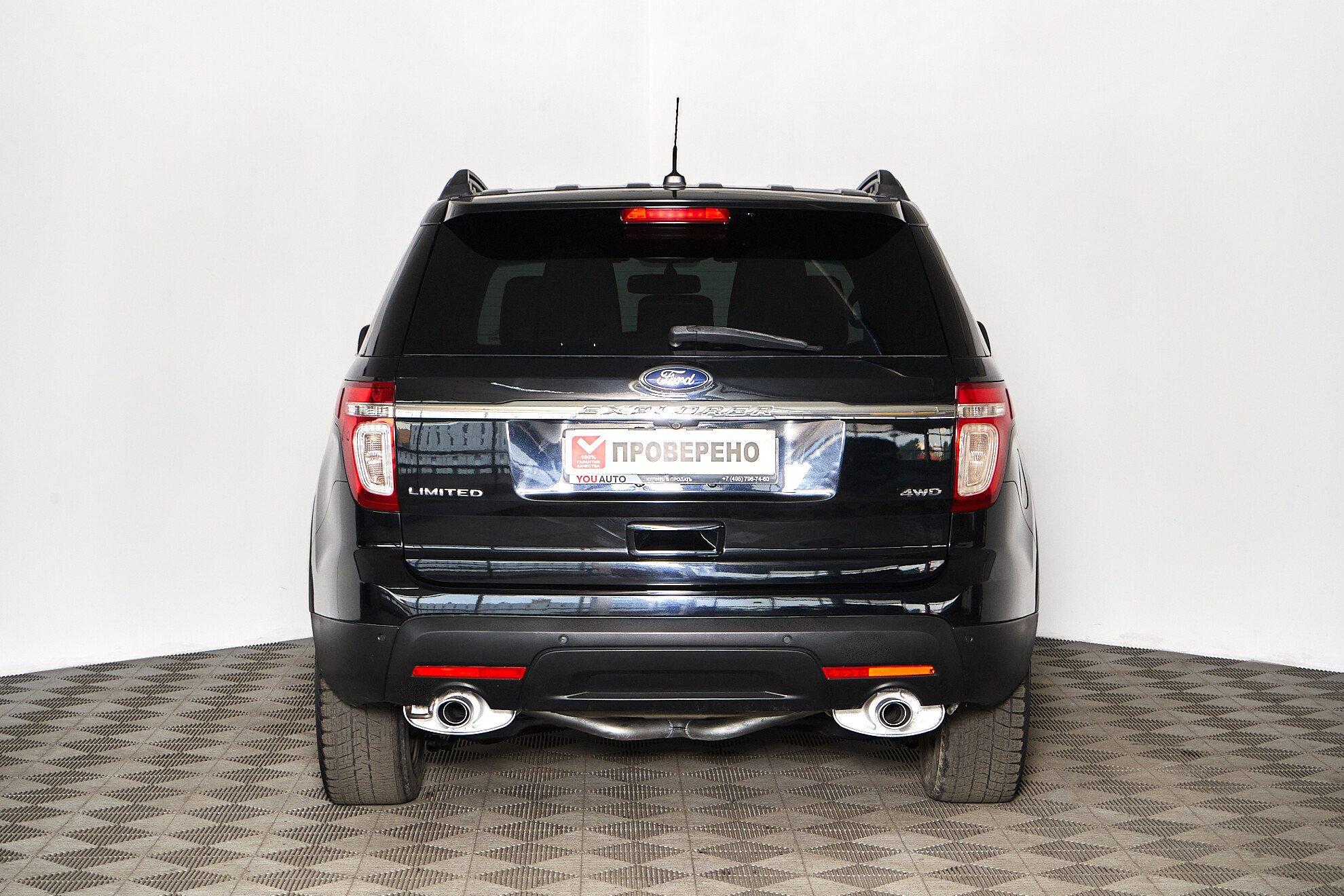Ford Explorer 2013, черный