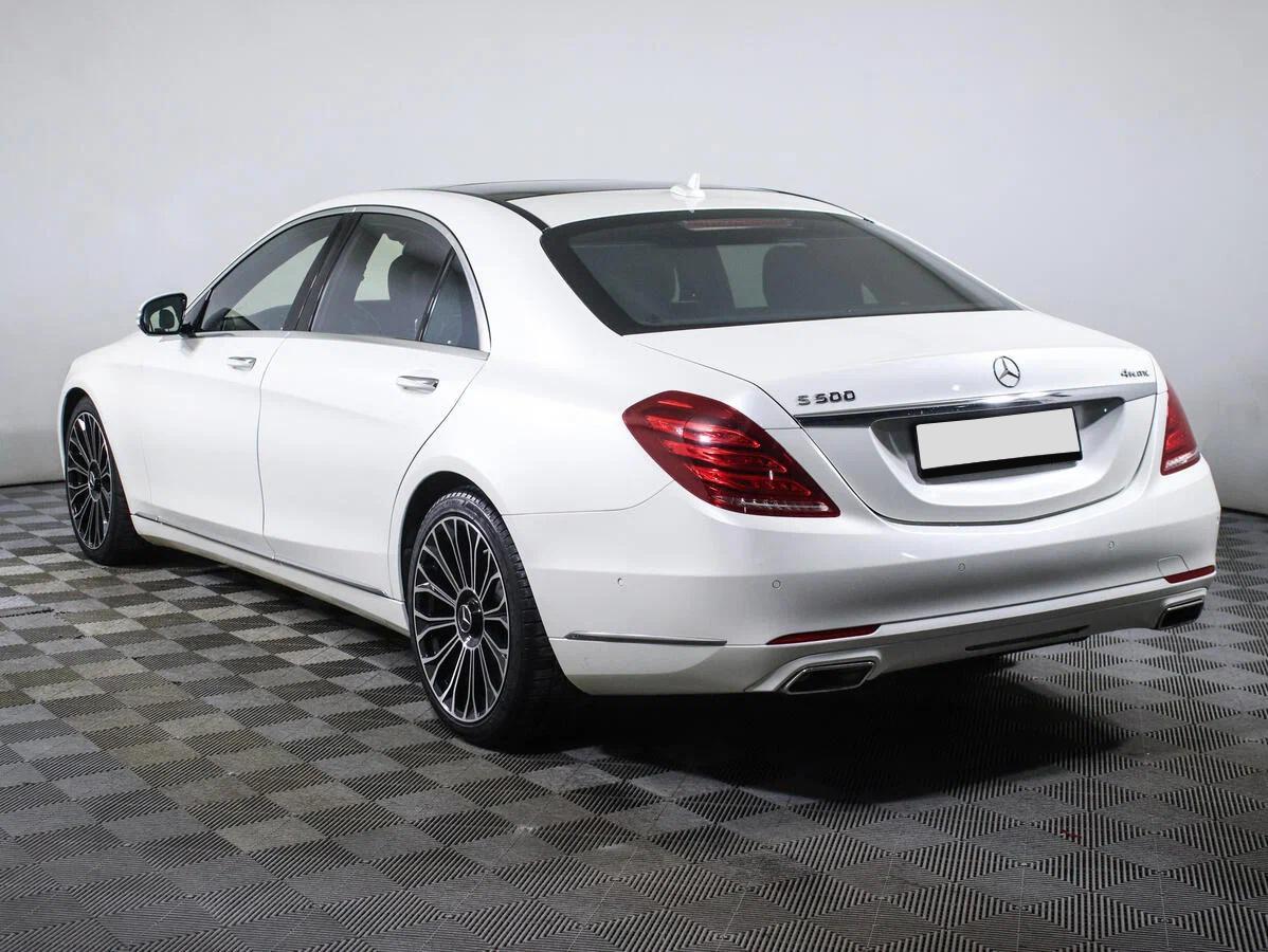 Mercedes-Benz S-Класс 2015, белый