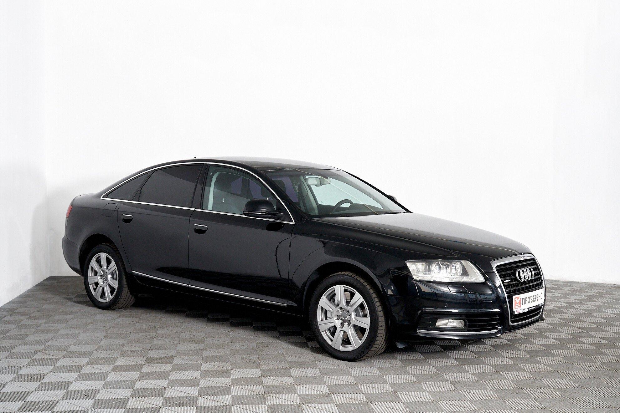 Audi A6 2010, черный