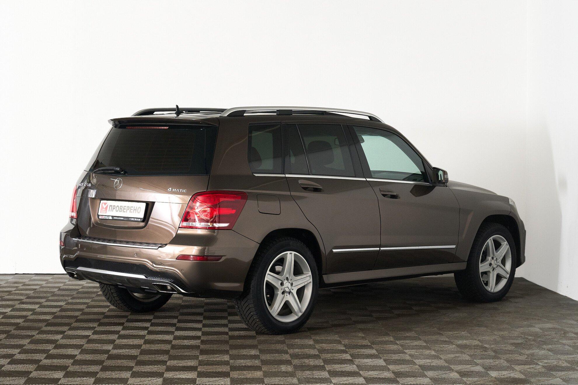 Mercedes-Benz GLK-Класс 2014, коричневый