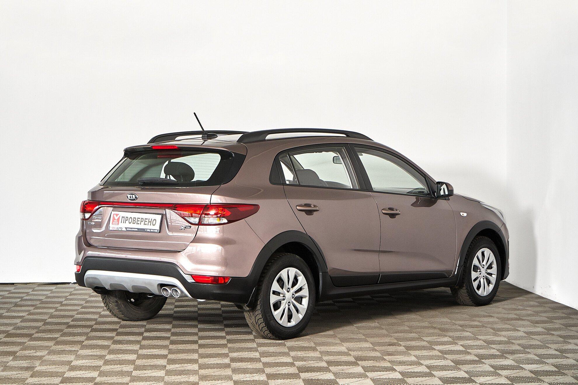 Kia Rio X-Line 2018, коричневый