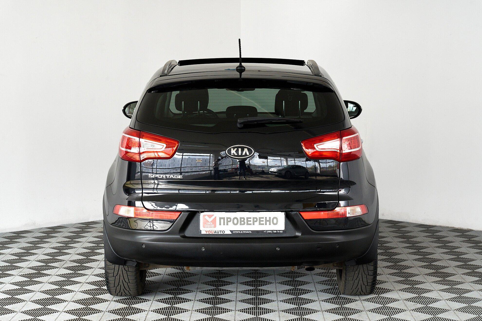 Kia Sportage 2012, черный