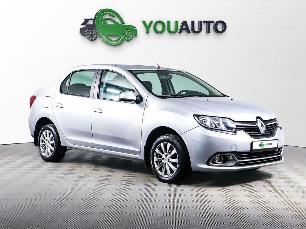 Renault Logan 2018, серебряный