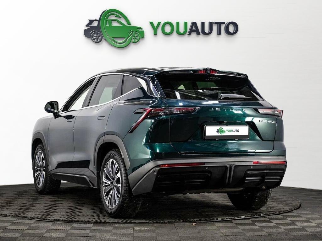 Jetour Dashing 2023, зеленый