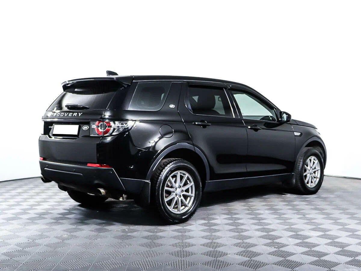Land Rover Discovery Sport 2018, черный