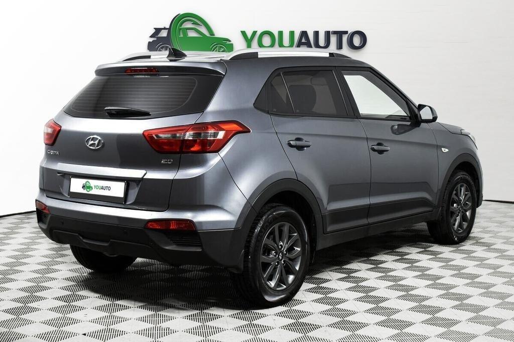 Hyundai Creta 2021, серый