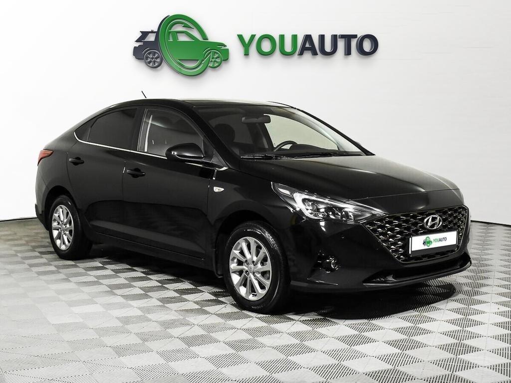 Hyundai Solaris 2020, черный
