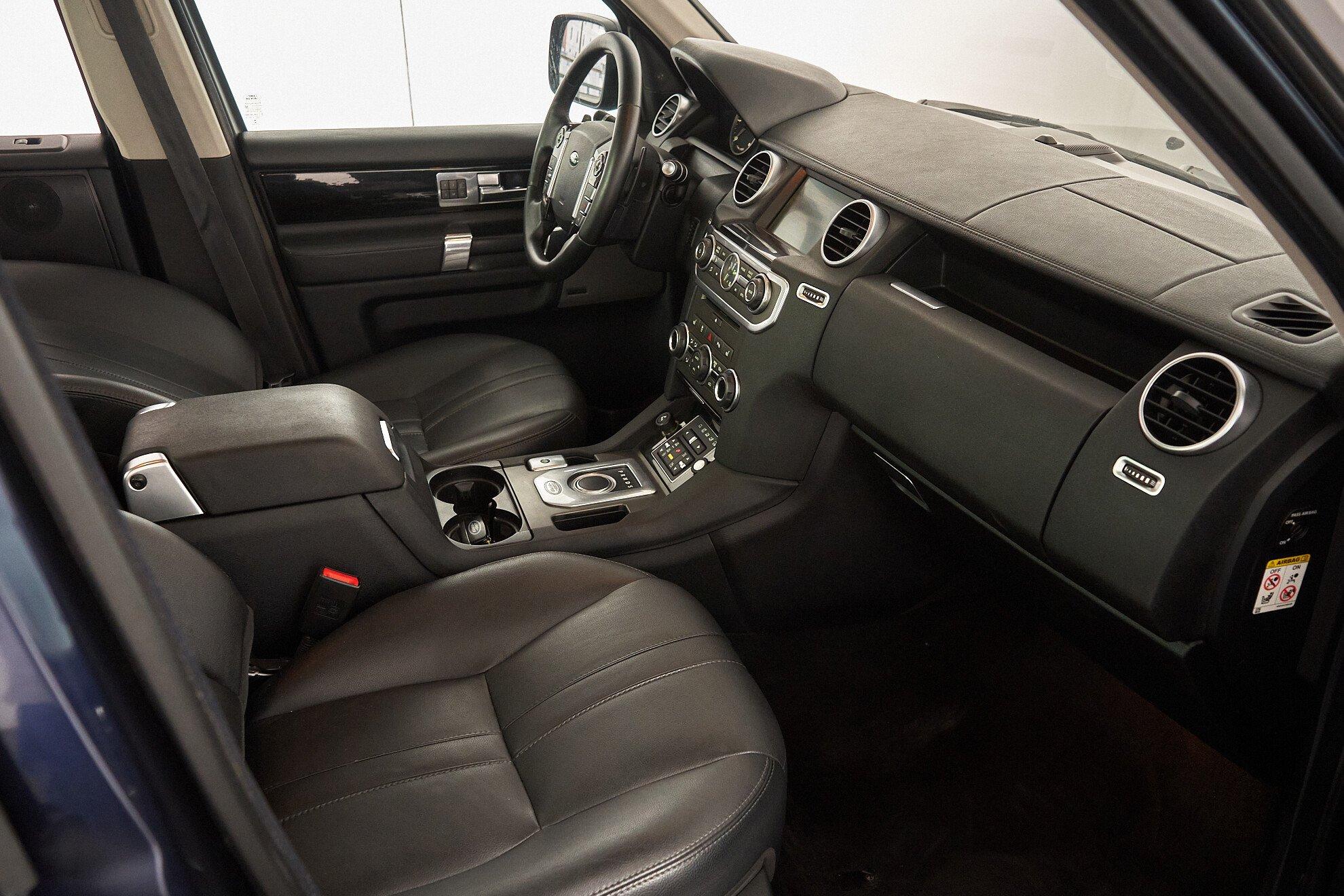 Land Rover Discovery 2013, синий