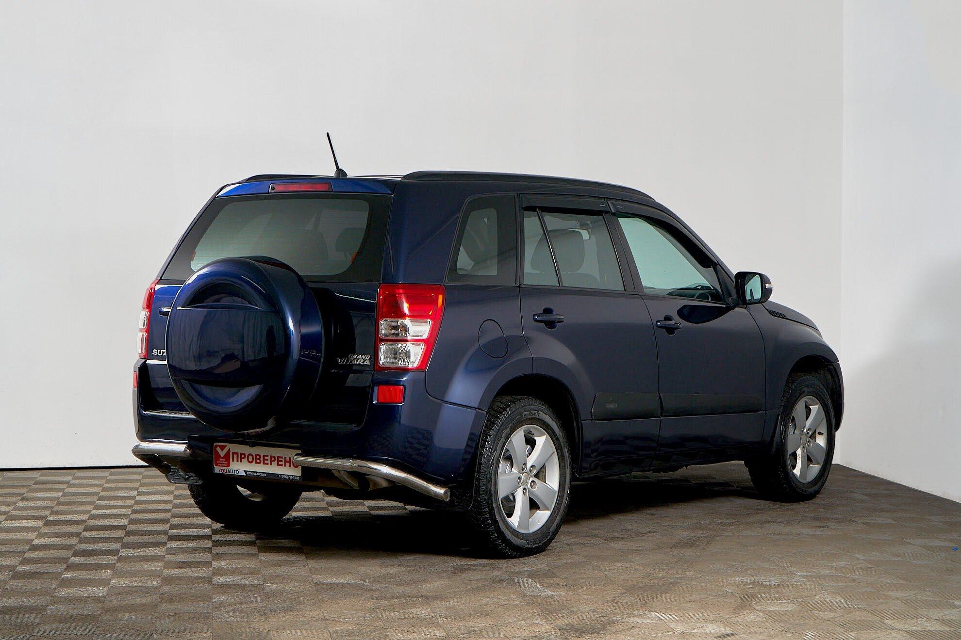 Suzuki Grand Vitara 2008, синий