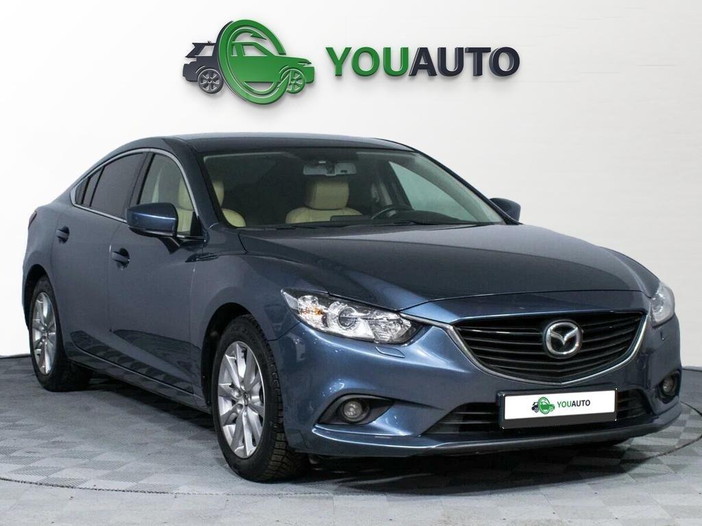 Mazda 6 2018, синий