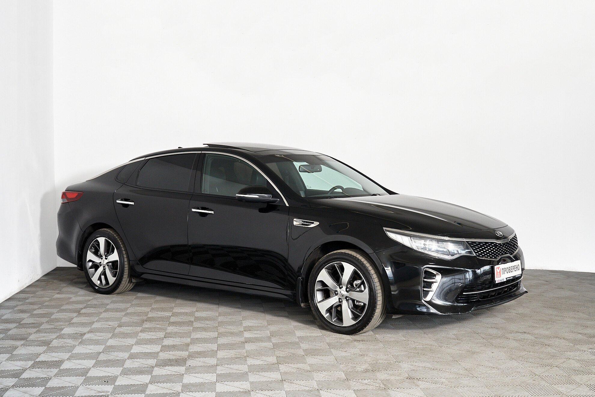 Kia Optima 2016, черный
