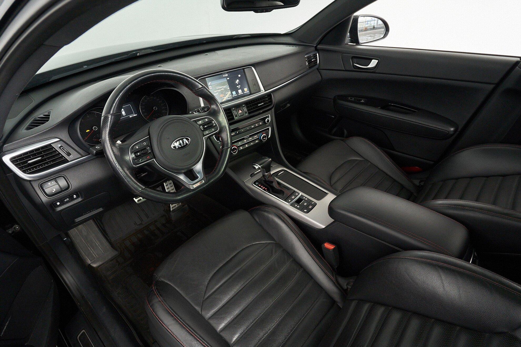 Kia Optima 2017, черный