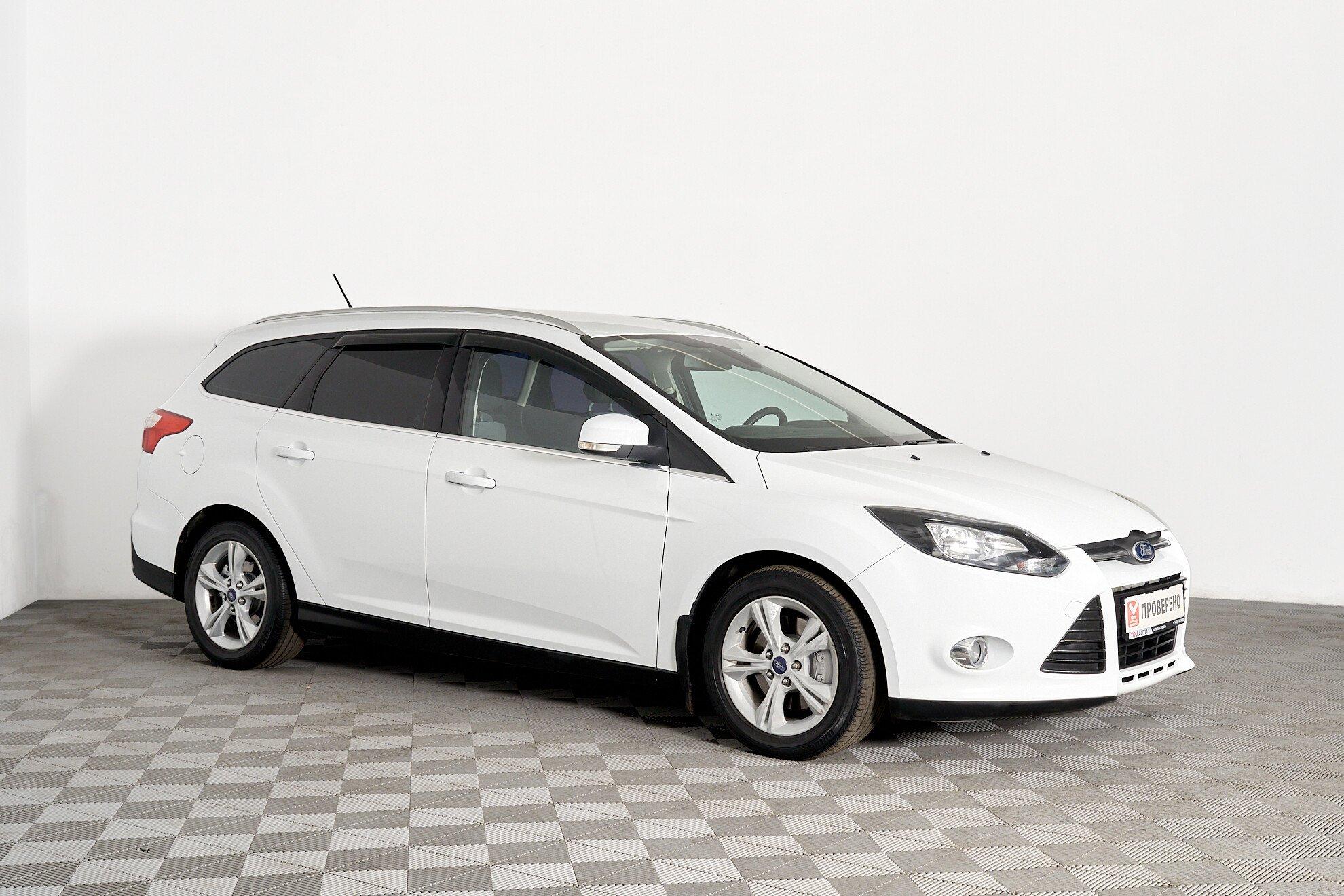 Ford Focus 2014, белый