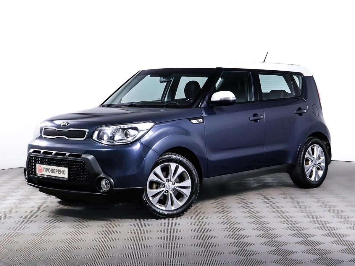 Kia Soul 2018, синий