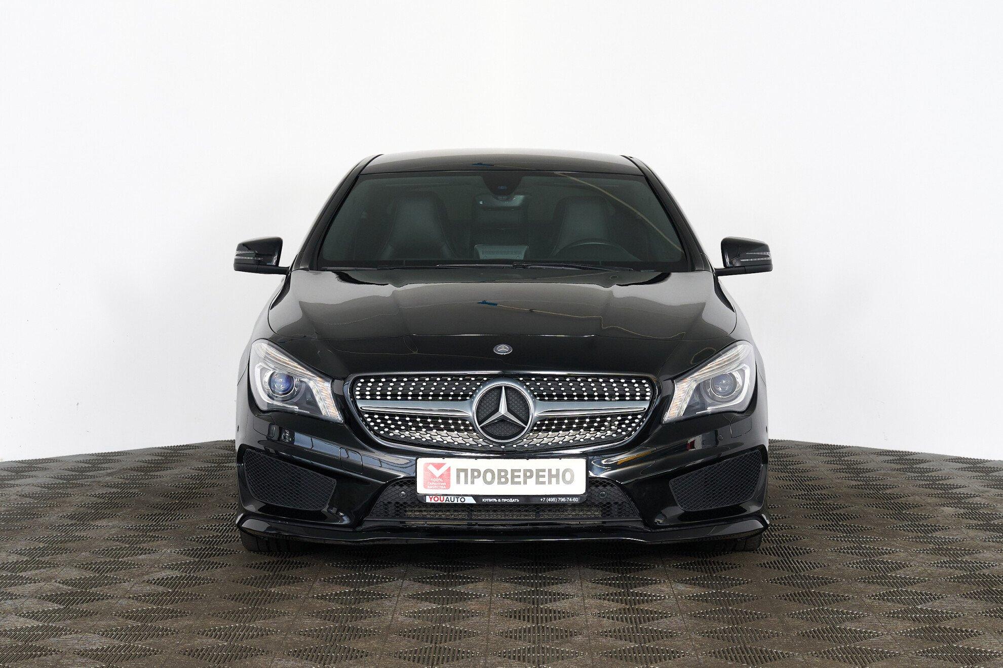 Mercedes-Benz CLA 2016, черный