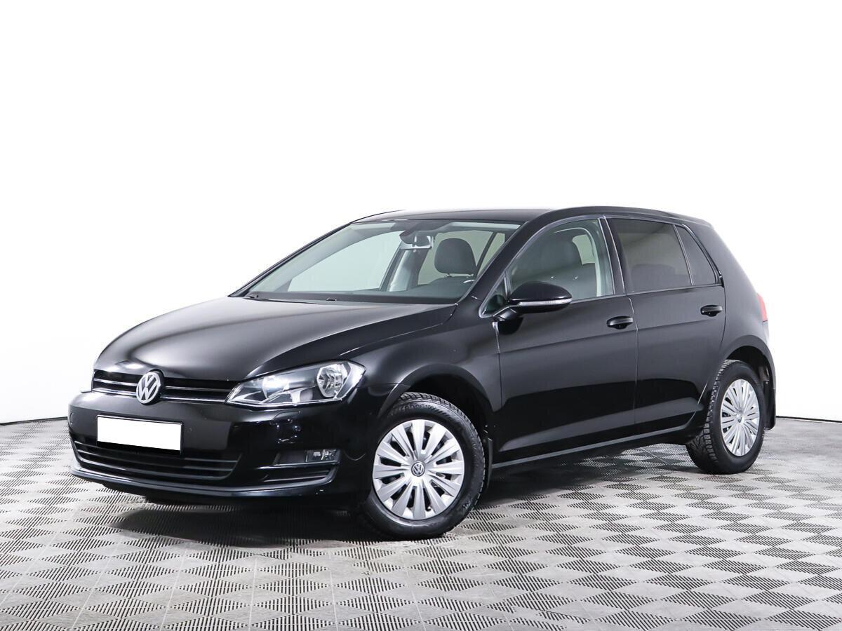 Volkswagen Golf 2014, черный