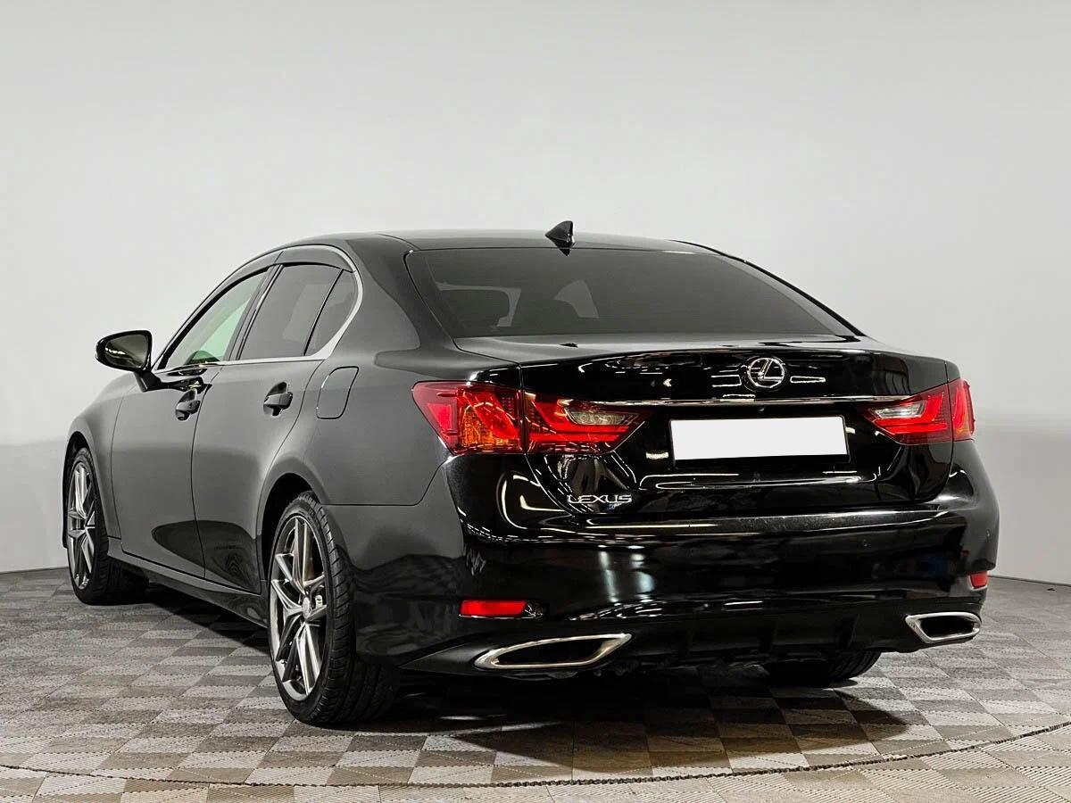 Lexus GS 2019, черный
