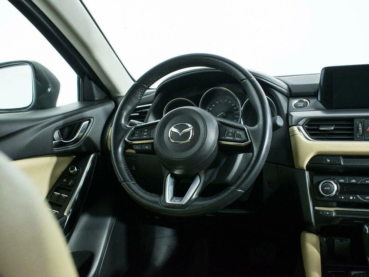 Mazda 6 2018, синий