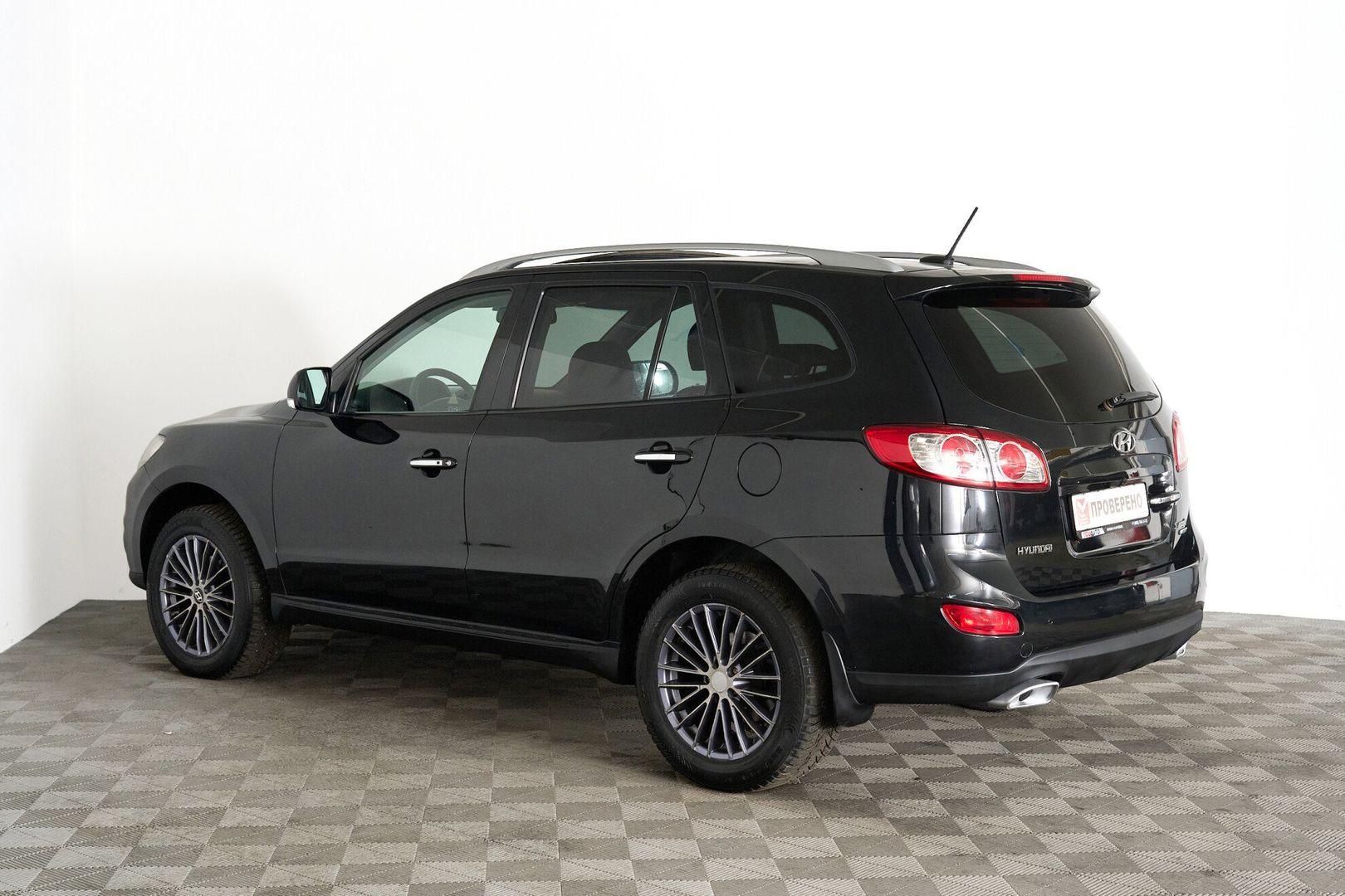 Hyundai Santa Fe 2011, черный