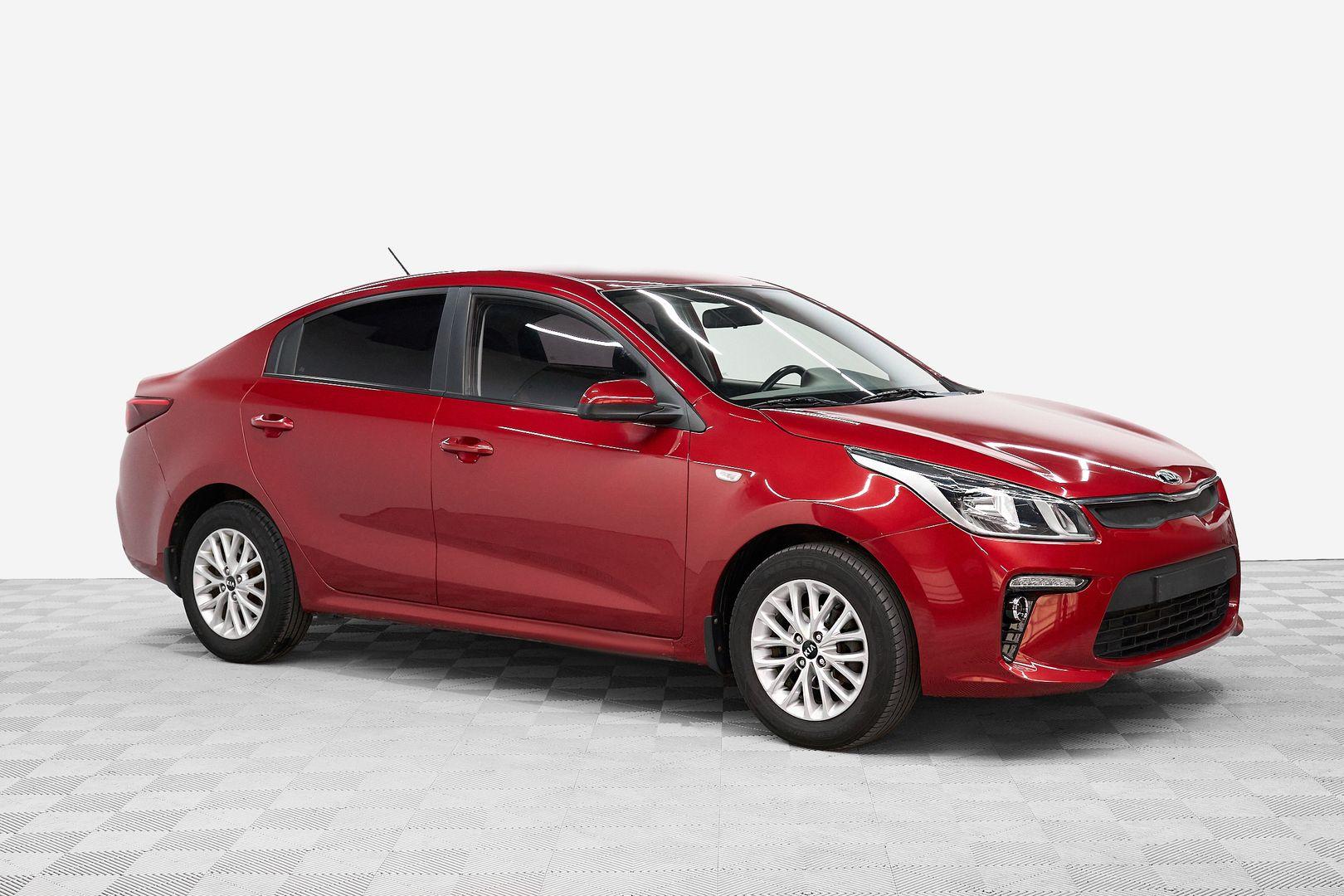 Kia Rio 2019, красный