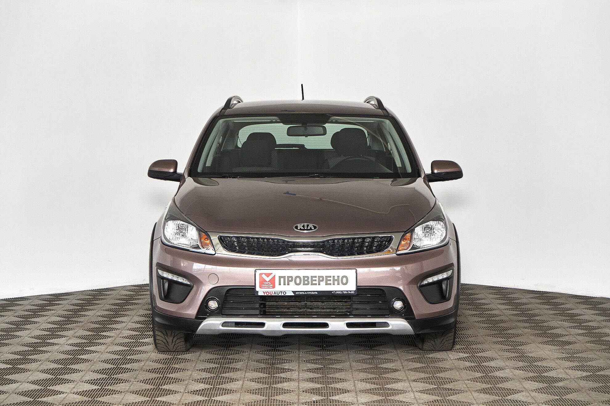 Kia Rio X-Line 2018, коричневый