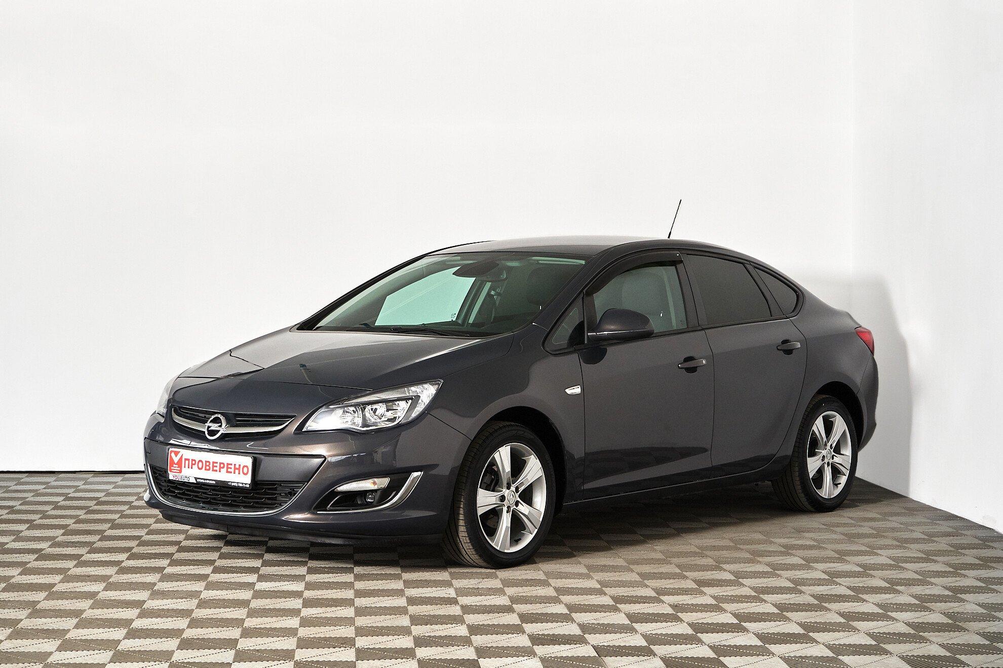 Opel Astra 2017, серый