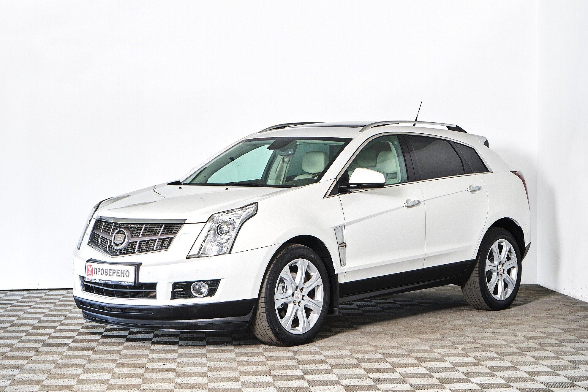 Cadillac SRX 2011, белый