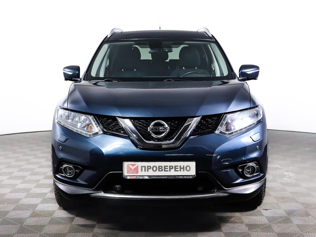 Nissan X-Trail 2018, синий