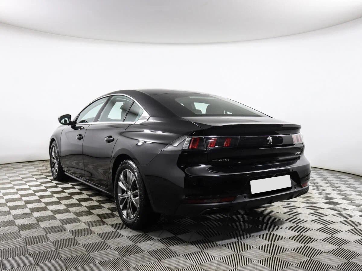 Peugeot 508 2018, черный