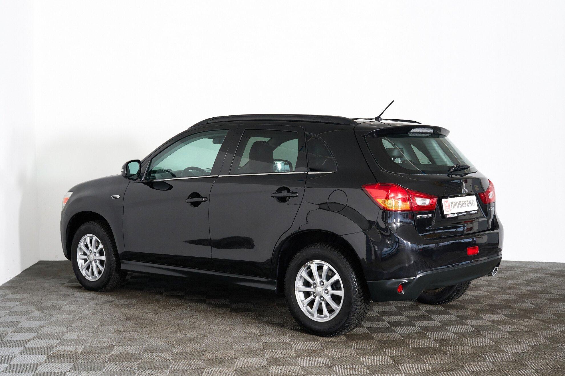 Mitsubishi ASX 2014, черный